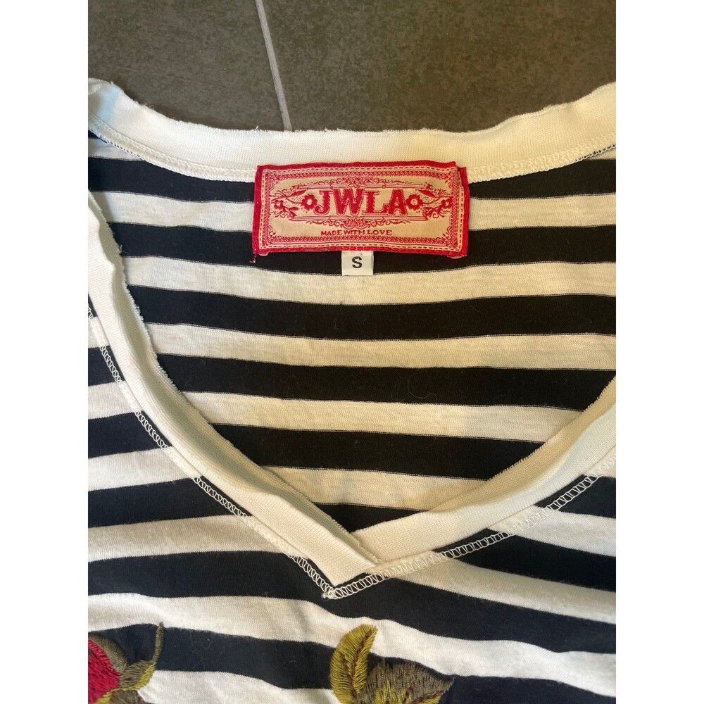 JWLA Johnny Was Long Sleeve V Neck Top S - Picture 3 of 9